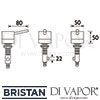 Bristan Prism Side Bodies Spare Parts